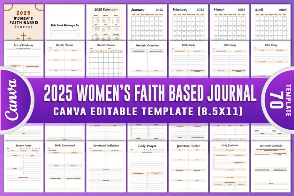 2025 Women’s Faith Based Journal Canva: A Powerful Resource for Spiritual Reflection and Creative Expression