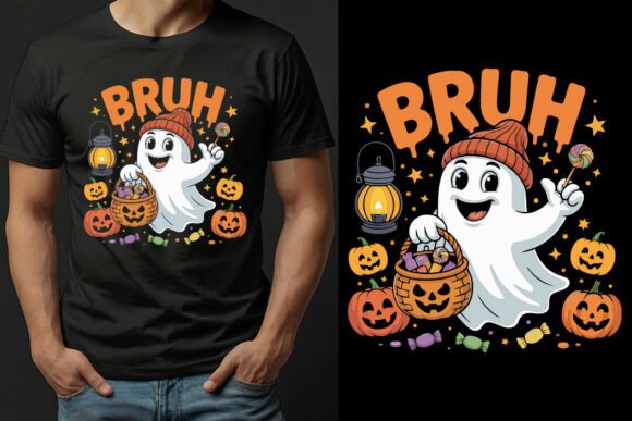 Bruh T Shirt Design Vector