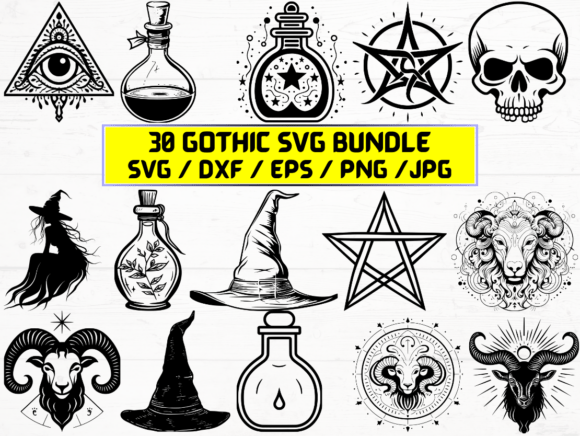 Gothic Stencil: A Versatile Design Resource