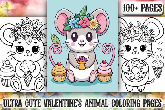 Ultra Valentine’s Animal Coloring Pages: A Versatile Resource for Creative Projects