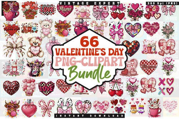 Valentine’s Day PNG Clipart Bundle: A Creative Resource for Every Project